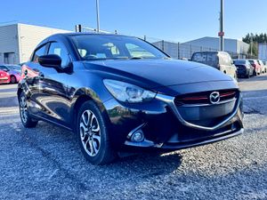 MAZDA DEMIO 2016 BLACK - Image 2