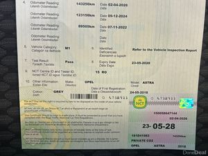 Opel Astra1.0 Petrol New NCT 2018 - Image 3