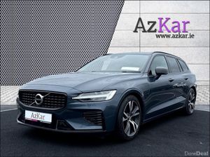 Volvo V60 2022 R-DESIGN T6 RECHARGE AWD €161 P/W W - Image 3