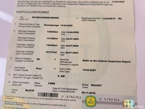 FORD GALAXY, 2013, DIESEL, 7 SEATER, NEW NCT 04/27 - Image 4