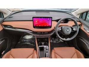 Skoda Enyaq IV 60- SUNSET GLASS-COGNAC LEATHER-ECO - Image 3