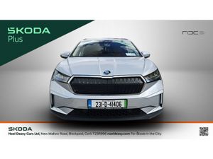 Skoda Enyaq IV 60- SUNSET GLASS-COGNAC LEATHER-ECO - Image 2