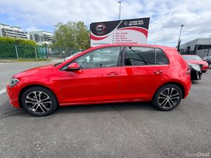 2019 Red Volkswagen Golf - Image 2