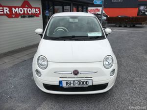 2016 FIAT 500 WHITE - Image 2