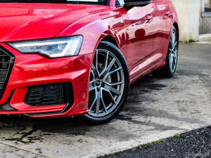 2021 AUDI A6 S LINE BLACK EDITION TANGO RED - Image 2