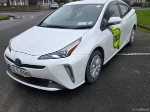 Toyota Prius 2022 Ready Taxi with Plate to Rent - Image 3