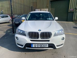 BMW X3 2012 Petrol 4X4 Low miles Fresh NCT - Image 2