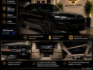 🇮🇪 232BMW i7 400KW XD60 M-SPORT PRO THEATRE RARE - Image 3