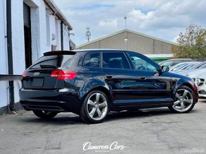 AUDI A3 SLINE AUTOMATIC BLACK ON BLACK - Image 3