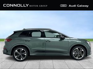 Audi Q4 e-tron €627 p/m - E-TRON S-LINE A/T ~BLACK - Image 4