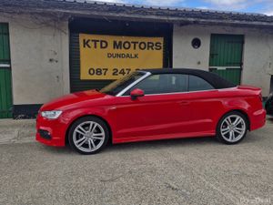Audi A3 2015 1.6d S Line Cabriolet - Image 2