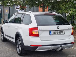 2016 SKODA OCTAVIA SCOUT ESTATE DIESEL NCT'd €8900 - Image 2
