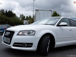 AUDI A3 SPORTBACK 2012 WHITE 1.4 TFSI AUTO - Image 3