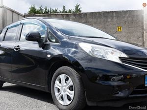 NISSAN NOTE 2014 BLACK 1.2 AUTOMATIC - Image 2