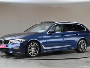 BMW 5-Series 520D M SPORT ZM5T TOURING **BEIGE LEA - Image 4