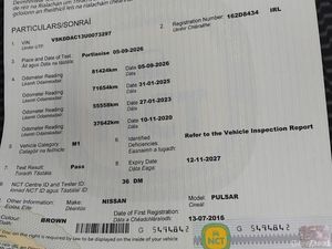 Nissan Pulsar 2016 Low KMs - Image 3