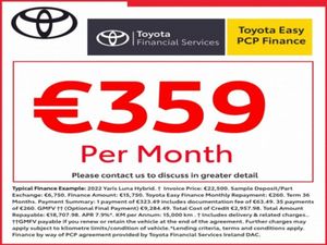 Toyota Corolla 5dr Hatchback - LUNA - 1.8 Hybrid & - Image 4