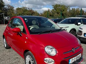Fiat 500 Red | 2017 | 72,700 KM | Panoramic Roof - Image 3