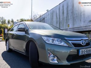 TOYOTA CAMRY 2.5 HYBRID 2013 GREEN - Image 2