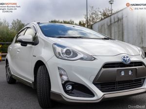 TOYOTA AQUA 1.5 HYBRID 2015 WHITE - LOW TAX - Image 2