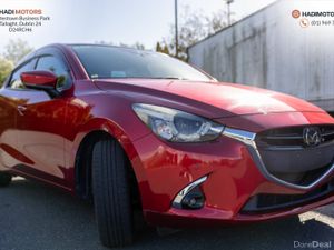 MAZDA DEMIO 1.5 DIESEL AUTO 2018 BLUE - Image 2