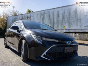 TOYOTA COROLLA SPORT HYBRID 2019 BLACK 112,333KM - Image 2