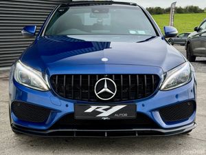 2017 MERCEDES BENZ C220 AMG PAN ROOF 4 MATIC - Image 4