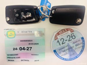 2019 SKODA OCTAVIA COMBI EST 1.6D FSH NCT TAX - Image 2
