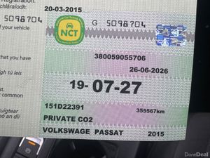 Volkswagen Passat 2015 1.6 diesel new nct 27 - Image 3