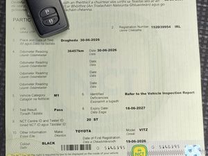 152 Toyota Vitz 1.3 Petrol Automatic- low Milage - Image 2