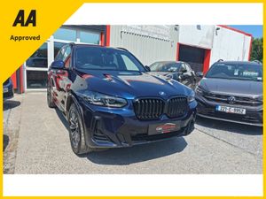 BMW X3 2022 M Sport Pro Tanzinite Blue - Image 4