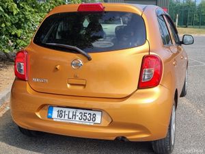 €7900 Nissan March 2018 automatic nct&tax €7900 - Image 3