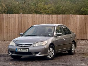 Honda Civic 2005 1.4 Petrol Automatic NCT Belt Don - Image 2