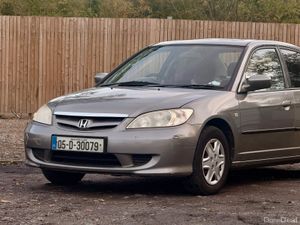 Honda Civic 2005 1.4 Petrol Automatic NCT Belt Don - Image 4