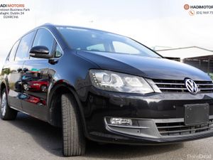 VW SHARAN 1.4 7 SEATER AUTO 2011 BLACK - 92,651KM - Image 2