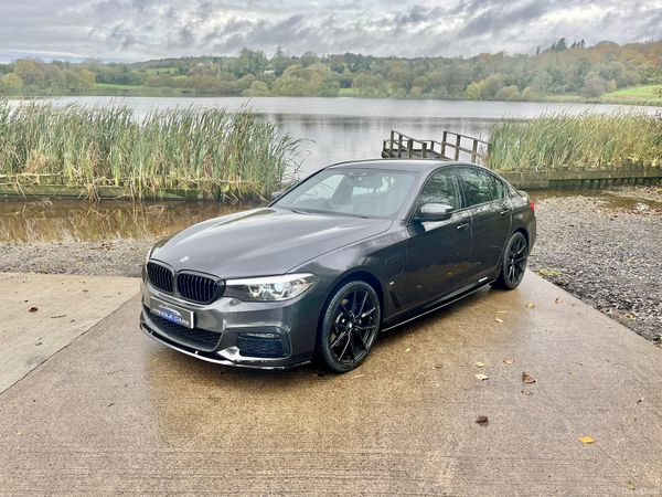 BMW 5-Series Saloon, Petrol Plug-in Hybrid, 2018, Grey