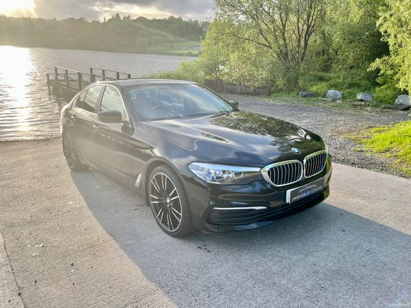 BMW 5-Series Saloon, Diesel, 2018, Black