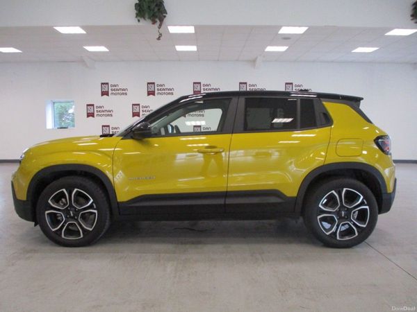 Jeep Avenger SUV, Electric, 2026, Yellow
