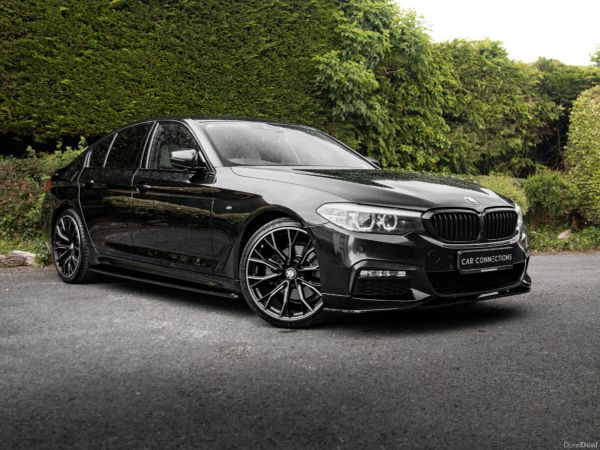 BMW 5-Series Saloon, Diesel, 2018, Black