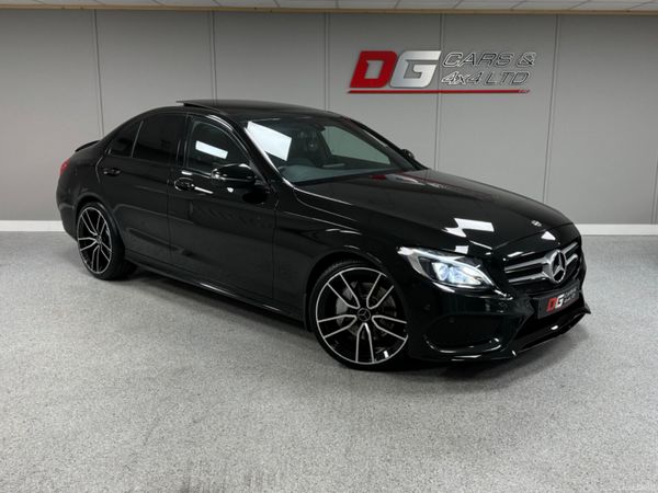 Mercedes-Benz C-Class Saloon, Diesel, 2018, Black