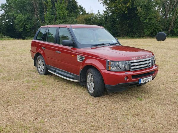 Land Rover Range Rover Sport SUV, Diesel, 2008, Red