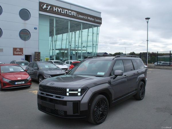 Hyundai Santa Fe SUV, Petrol Plug-in Hybrid, 2025, Grey