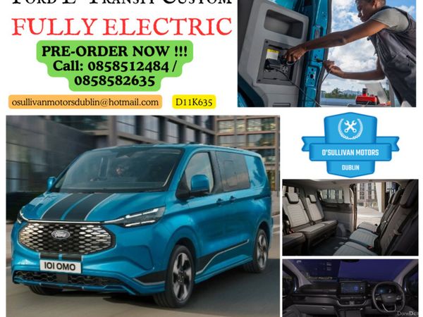 Ford Transit Custom MPV, Electric, 2026, Other