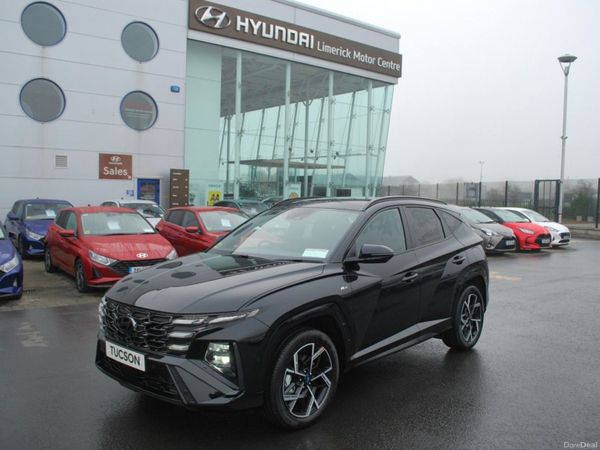 Hyundai Tucson SUV, Petrol Plug-in Hybrid, 2025, Black