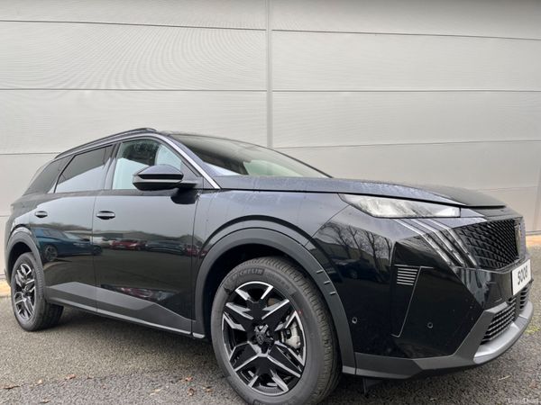 Peugeot 5008 SUV, Petrol Hybrid, 2026, Black