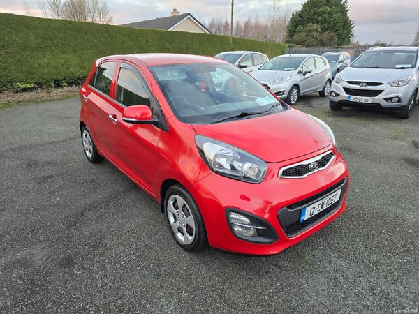 Kia Picanto Hatchback, Petrol, 2012, Red