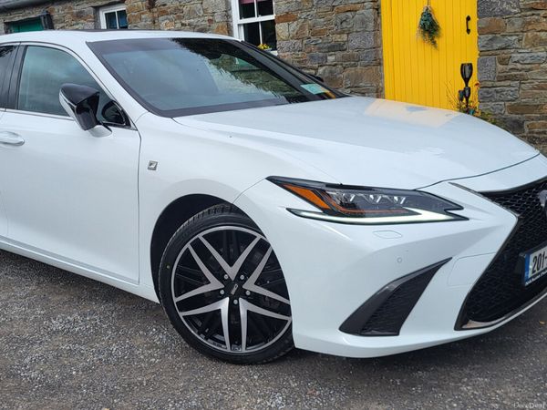 Lexus ES Saloon, Petrol Hybrid, 2020, White