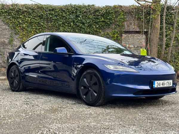 Tesla Model 3 Saloon, Electric, 2024, Blue