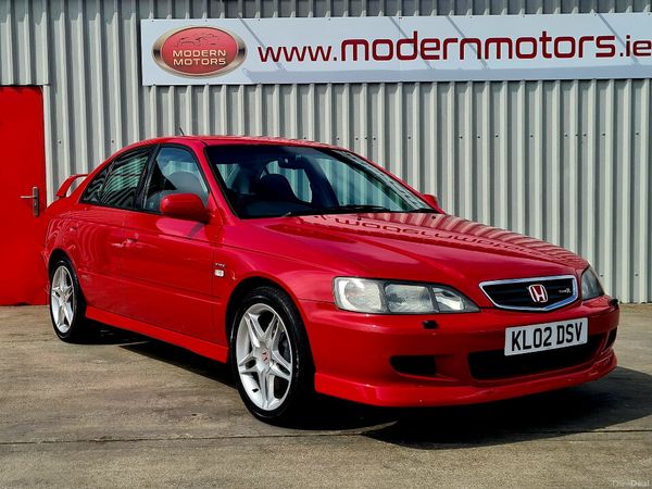 Honda Accord Saloon, Petrol, 2002, Red