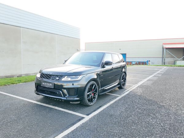 Land Rover Range Rover Sport SUV, Petrol Hybrid, 2020, Black